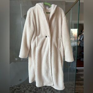 Women’s Teddy Coat in Cream